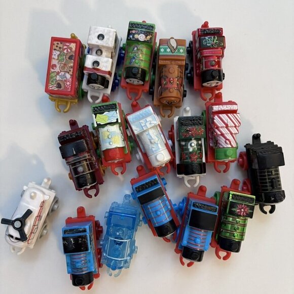 Thomas The Tank & Friends Mini Trains Lot Qty: 17 Holiday Advent Calendar EUC - Picture 5 of 7